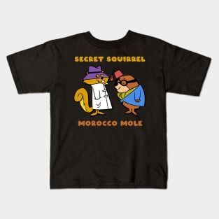 Secret Squirrel and Morocco Mole Kids T-Shirt